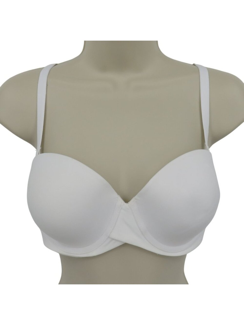 Maidenform 38B SE6990 Self Expressions Strapless Lift Bra White Underwire Padded